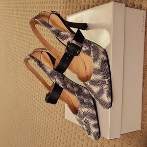 Sling back heels, size 8, brand new, never worn.